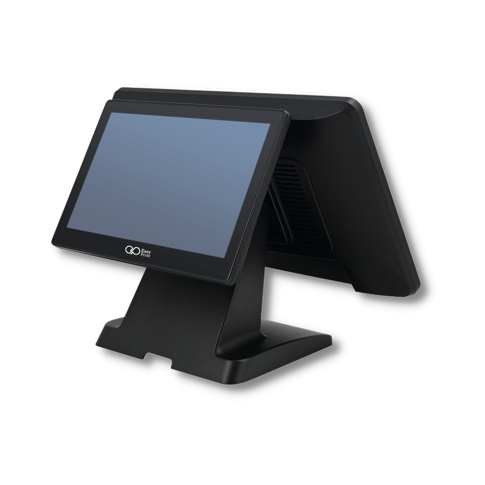 เครื่อง POS ระบบ WINDOWS W1PLUS สีดำ (2 หน้าจอ)